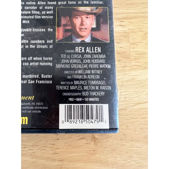 Frontier Doctor Volume 1 DVD Rex Allen 4 Exciting Episodes 1952 Classic TV Serie - Picture 3 of 4